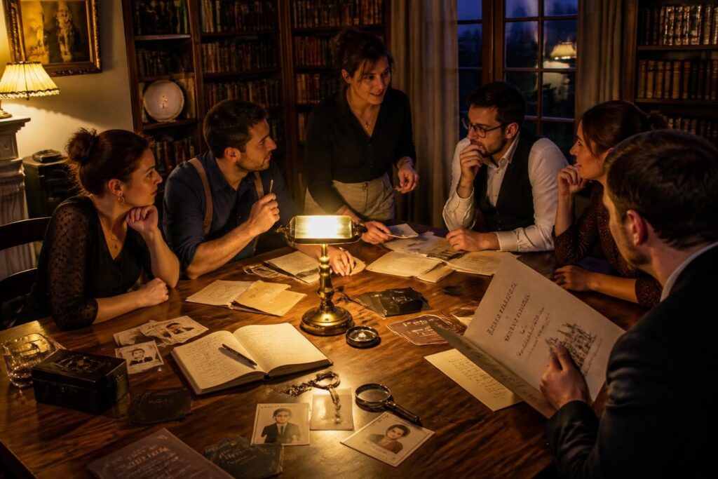 découvrez comment organiser une soirée enquête réussie avec notre guide complet pour une murder party inoubliable entre amis.