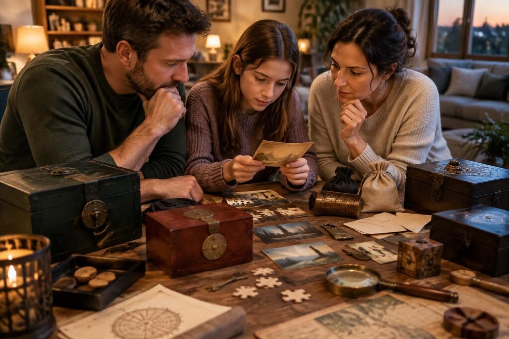 découvrez les meilleures boîtes d’escape game à faire à la maison : énigmes, aventures et défis à partager en famille ou entre amis.
